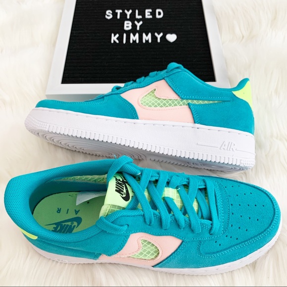 🌸 NIKE AIR FORCE 1 Sneakers Shoes Suede New - Picture 10 of 11